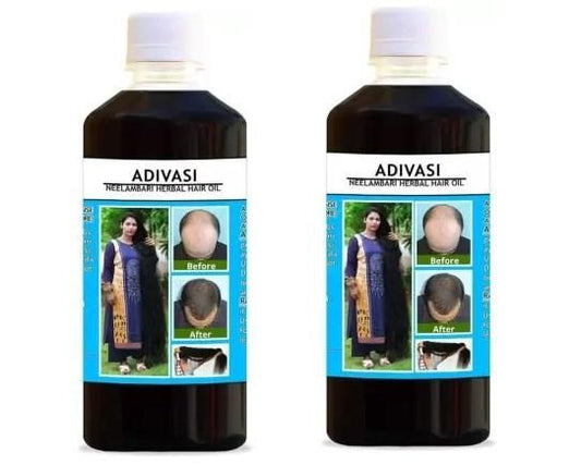 Adivasi Neelambari Herbal Hair Oil - 125 ML (Pack of 2)